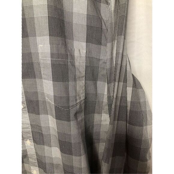 Calvin Klein 2XL button plaid shirt collard - Picture 2 of 7